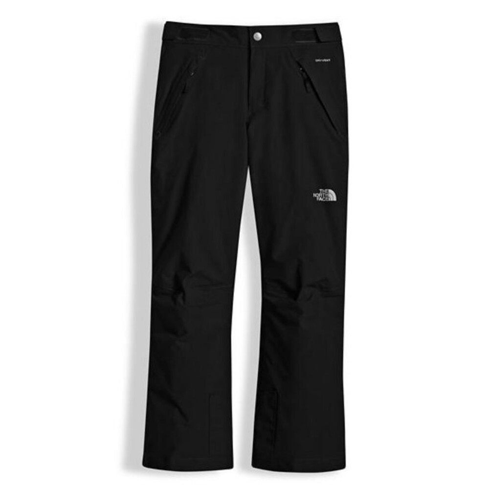 North Face Freedom Insulated Ski Snowboard Pants Girl's  S 7/8 TNF Black